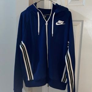 Nike zip Jacket w/ hood